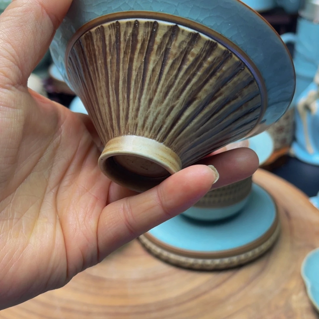 【闪购商品】汝州单壶，壶，正品，杯，盖碗