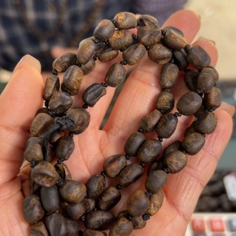 沉香手串白棋虫漏沉水20克卡0.7多样性发1串