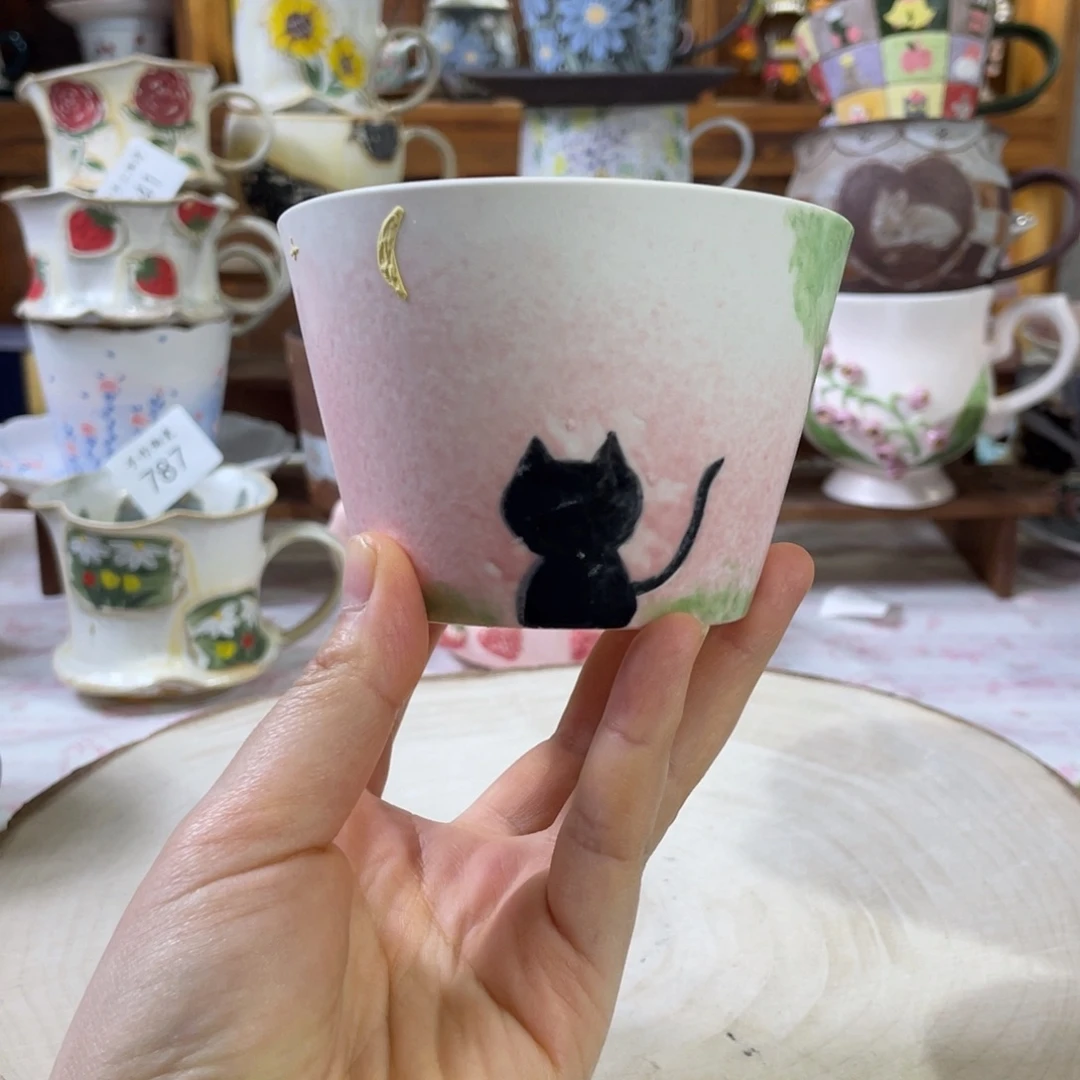 景德镇手工陶瓷杯779