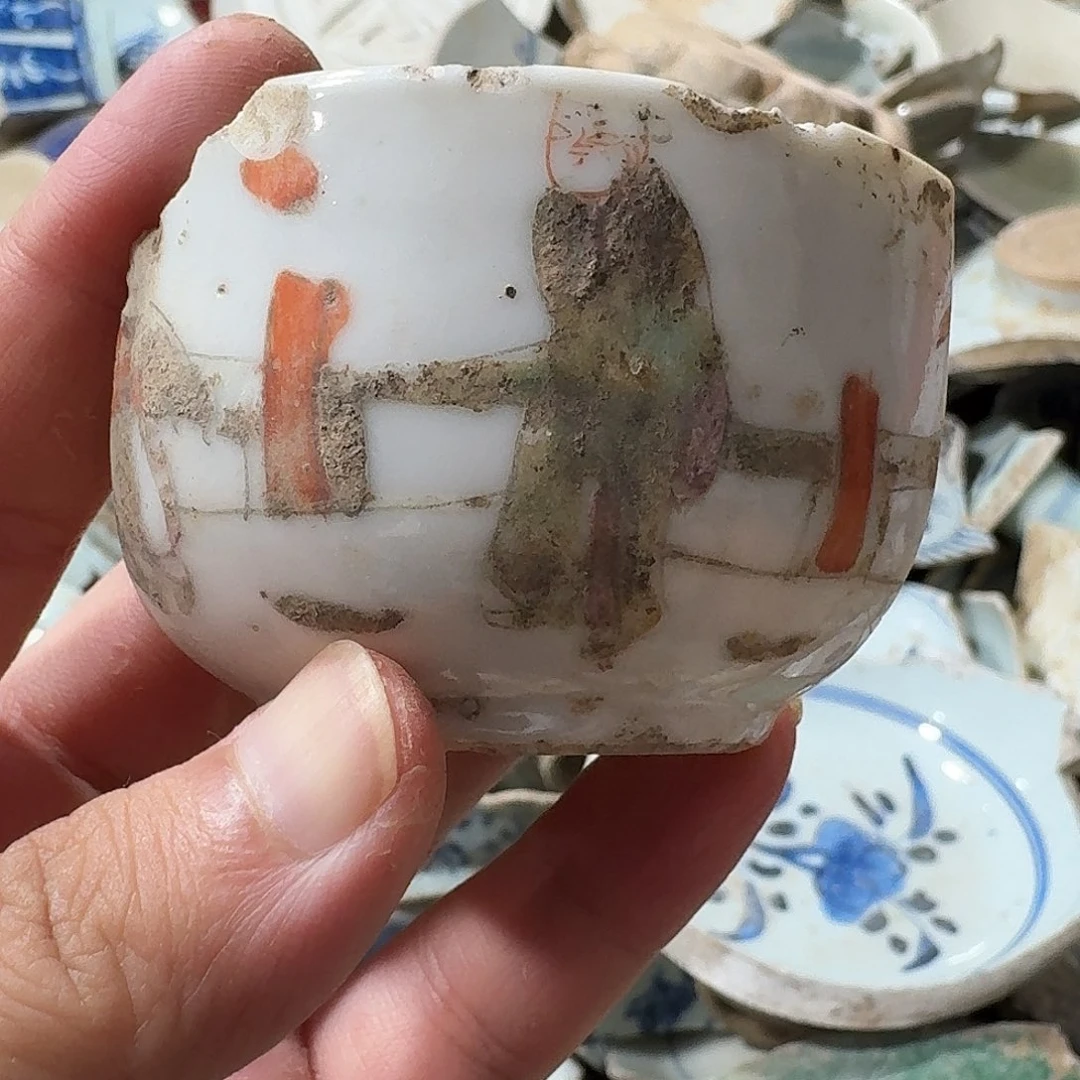 瓷片瓷片标本，顺丰包邮