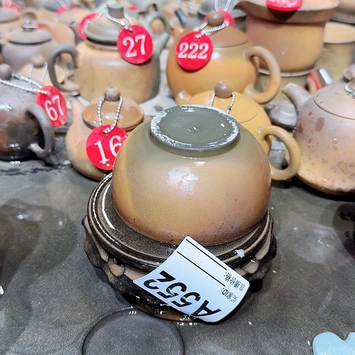 紫砂茶壶坭兴陶柴烧