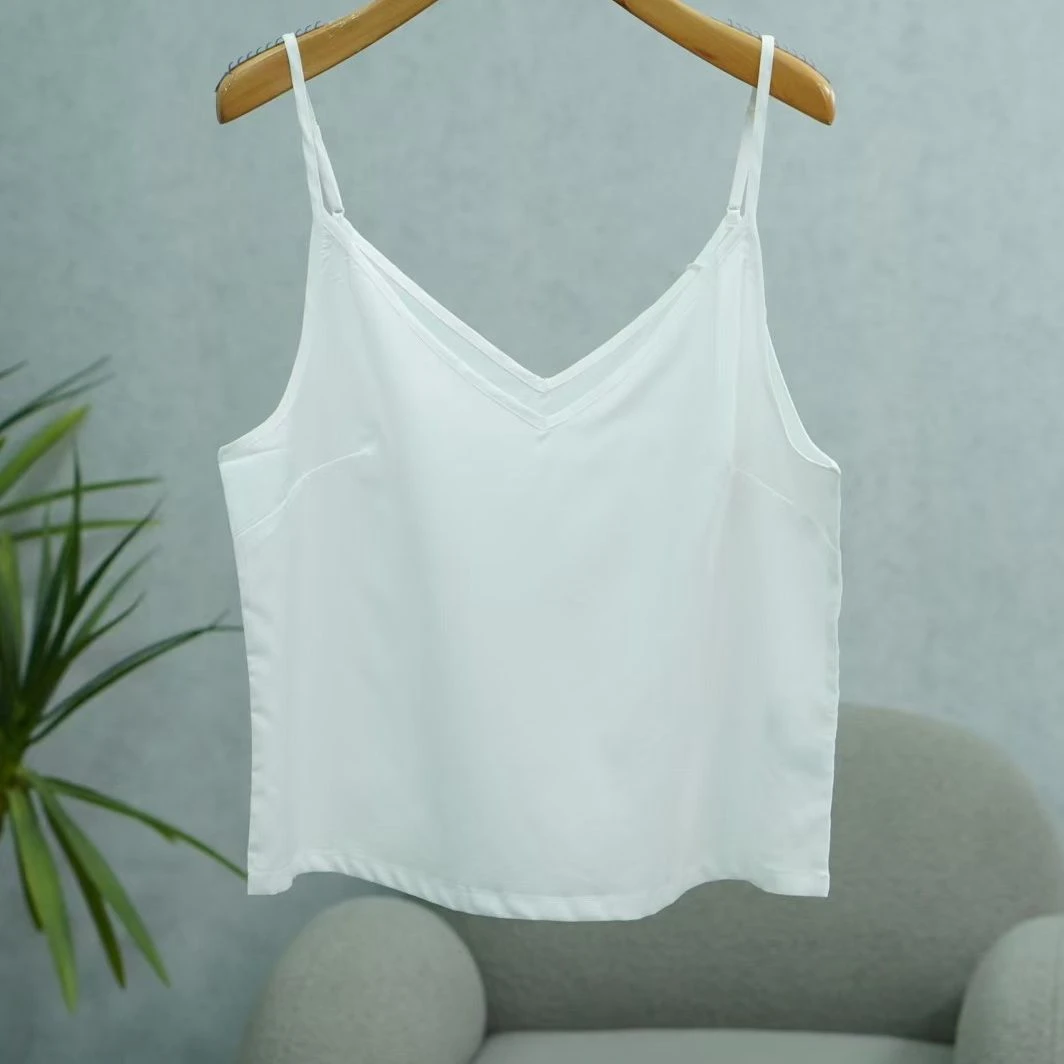 枺系列   WZ684   女装时尚撤柜吊带上衣白色1529006