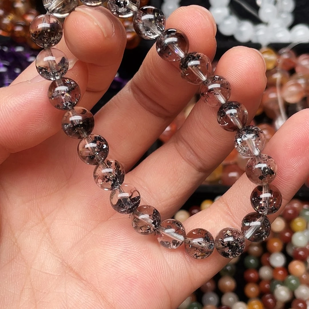 未镶嵌手串水晶毒液金草莓8.5