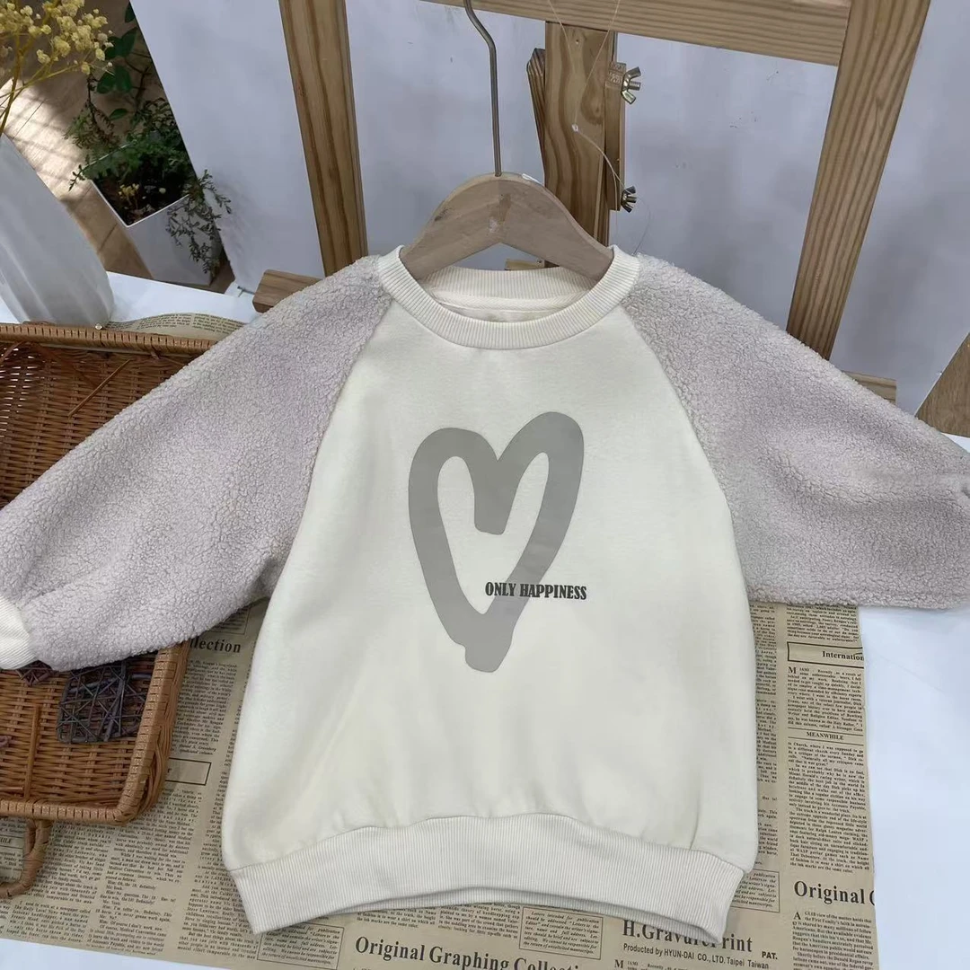 7001冬季中童印花卫衣L