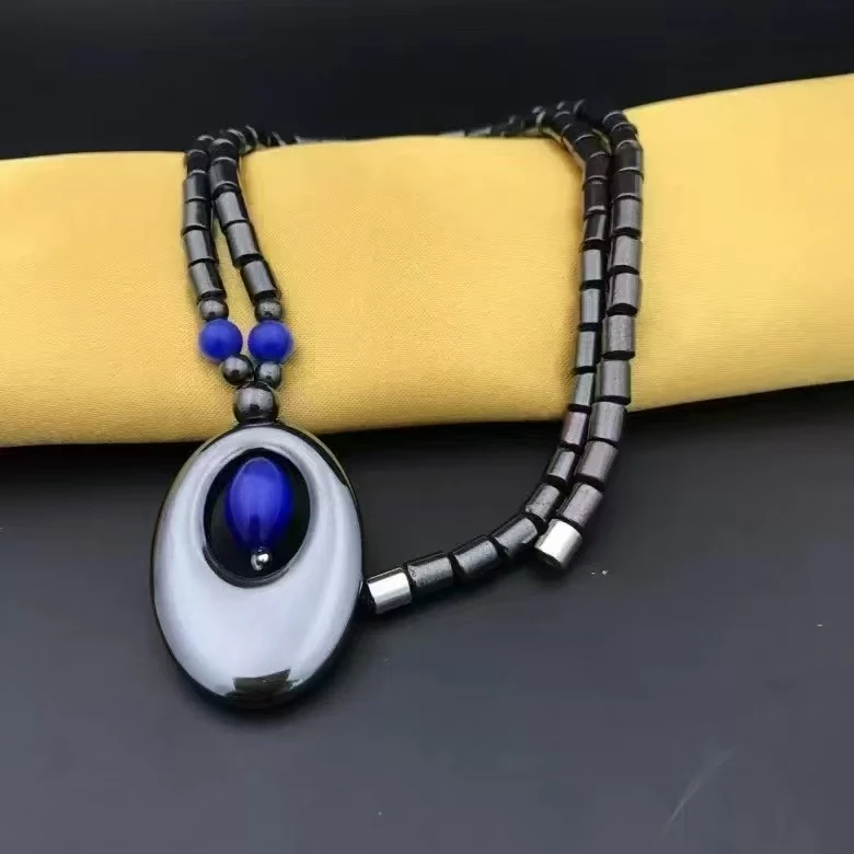 非金属合成锆石项链 精美时尚项链