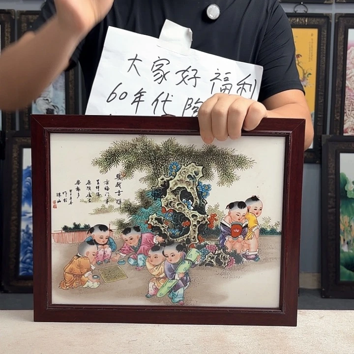 摆件瓷板画瓷板画