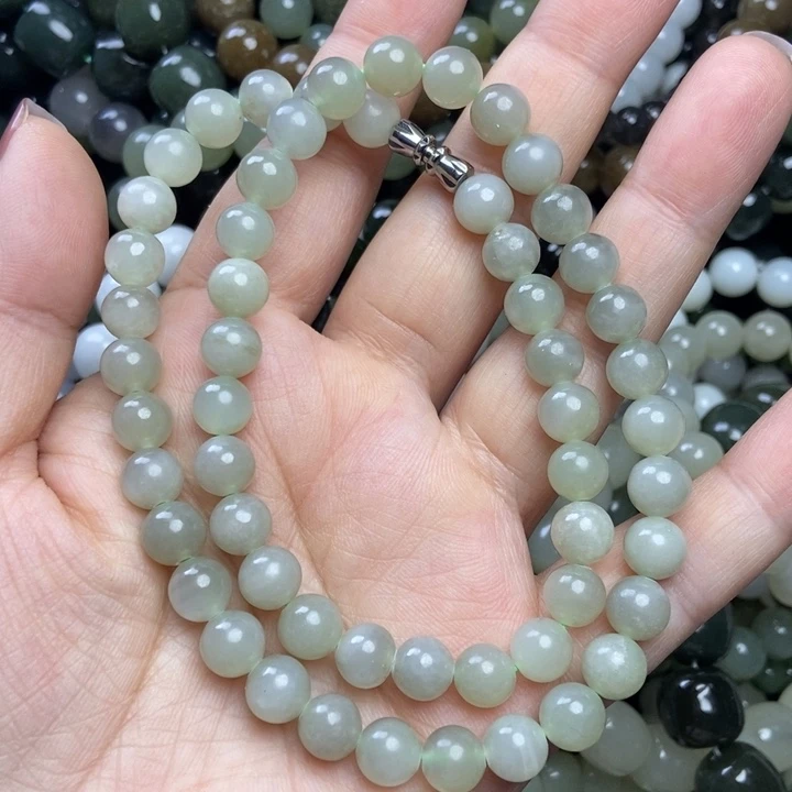 和田玉未镶嵌颈饰卡8