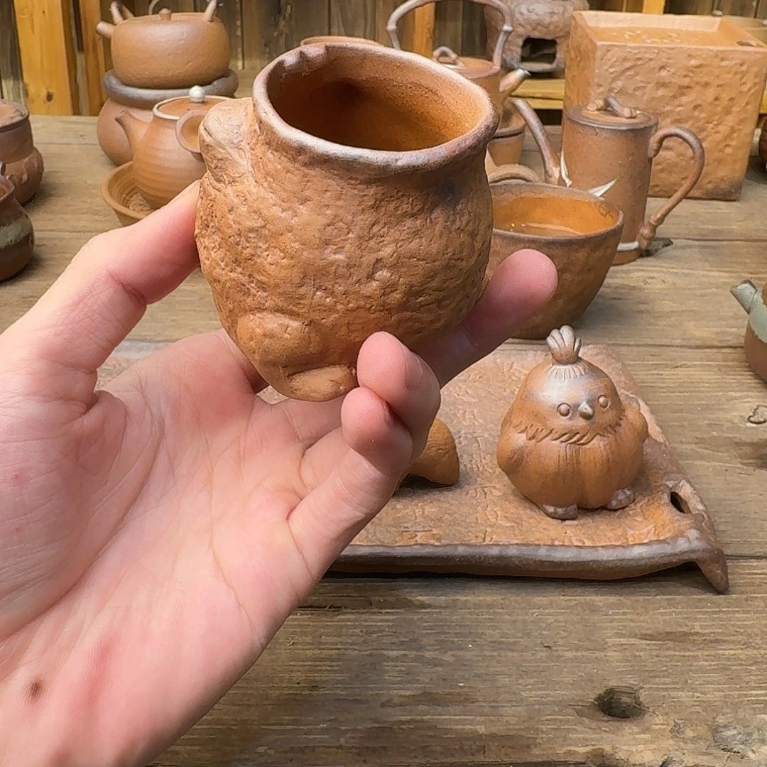 原矿老岩泥茶器系列