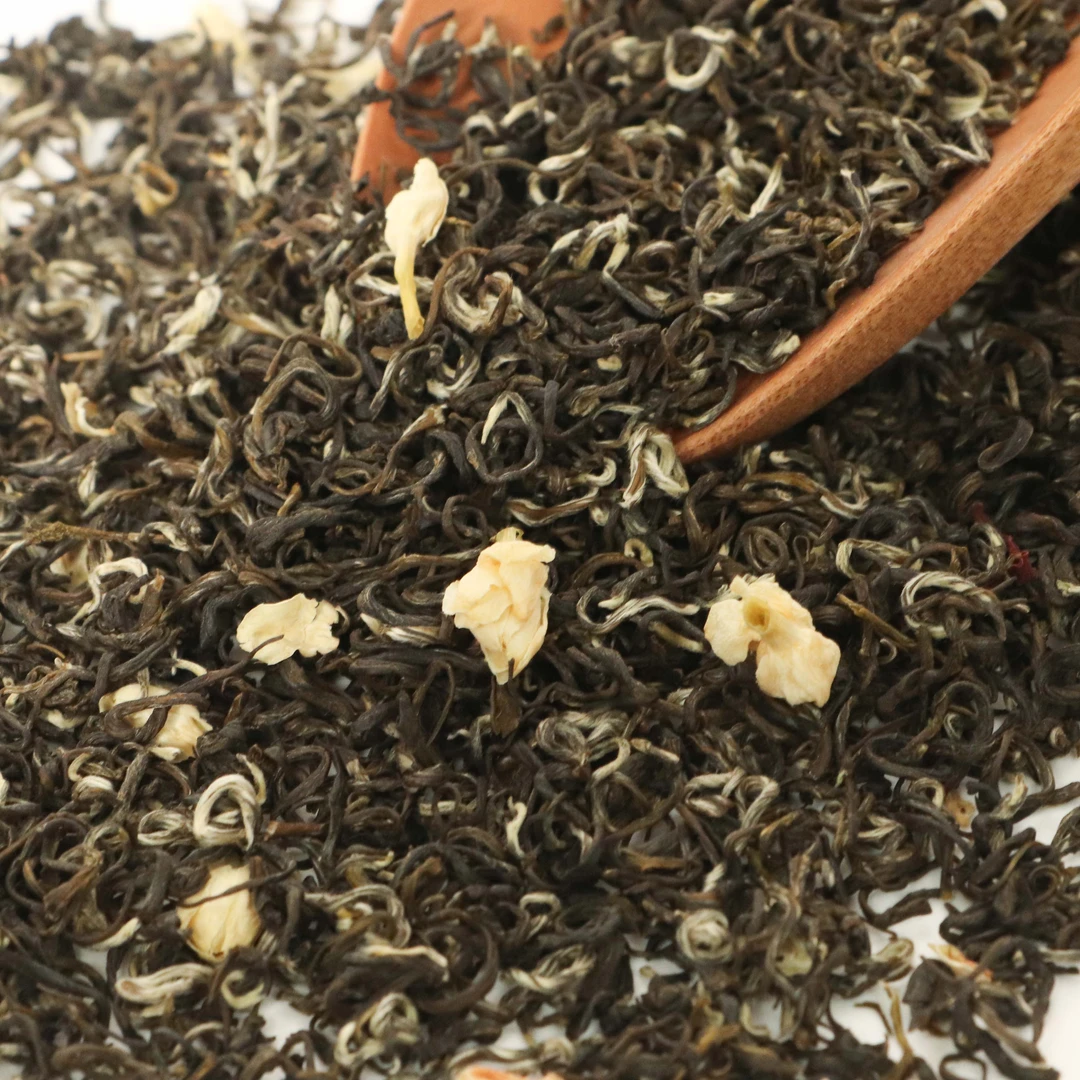 【好茶推荐】茉莉花茶春鲜绿茶茉莉飘雪200g/罐装组合茶叶 -M12