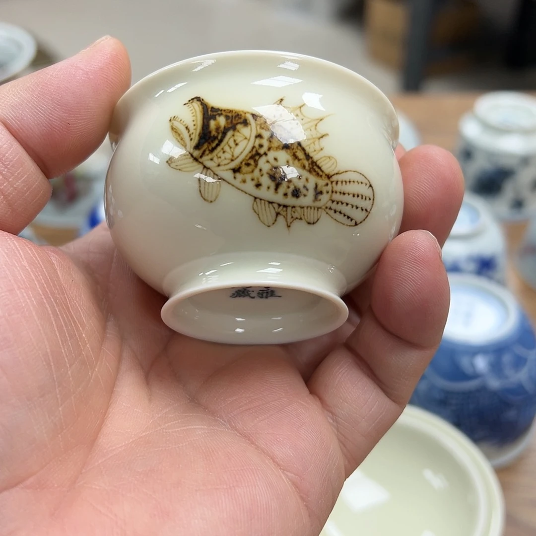 【闪购商品】景德镇陶瓷主人杯