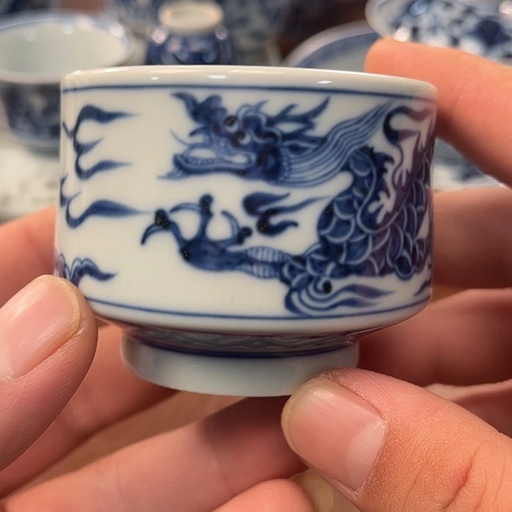 摆件陶瓷景德镇陶瓷手工手绘