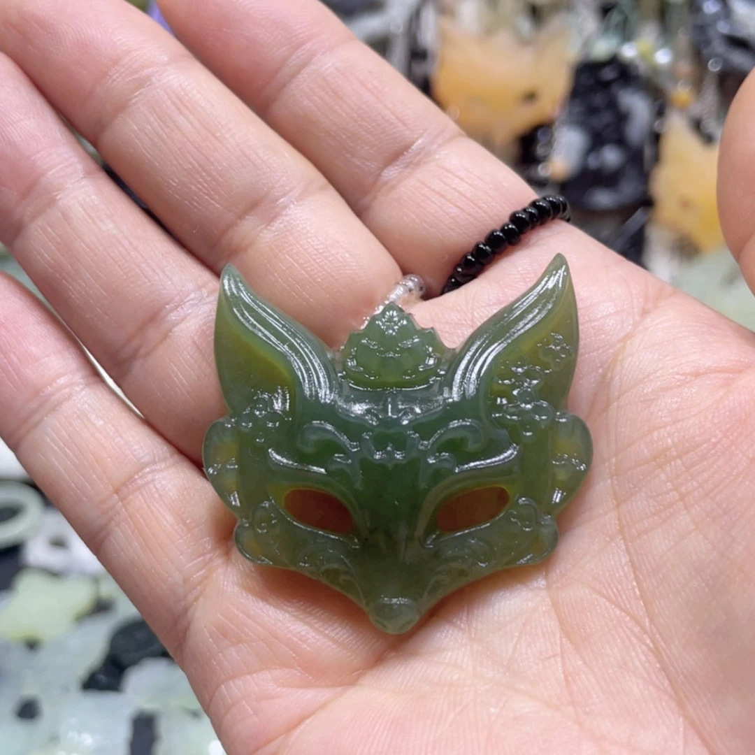 【闪购商品】岫玉未镶嵌颈饰70吊坠