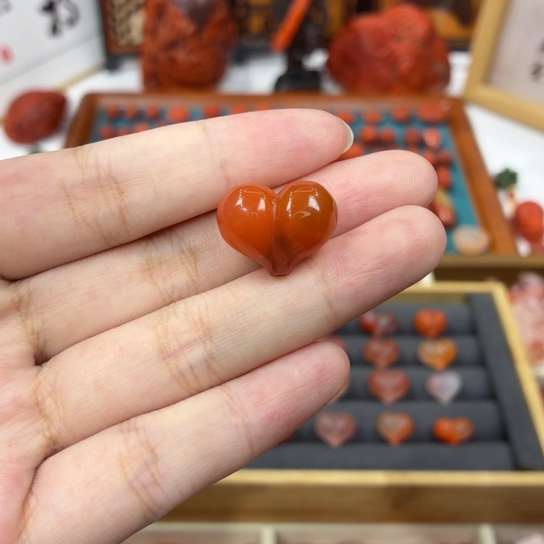 南红玛瑙未镶嵌配饰南红屁桃