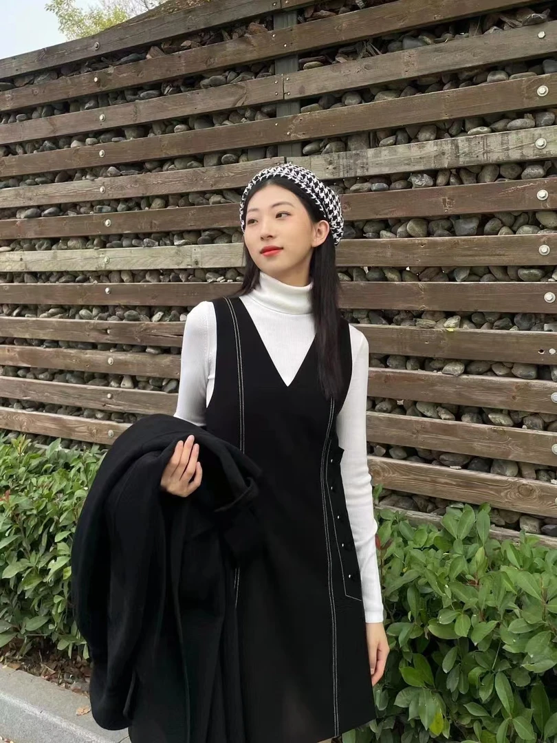 哥家百搭显瘦洋装裙