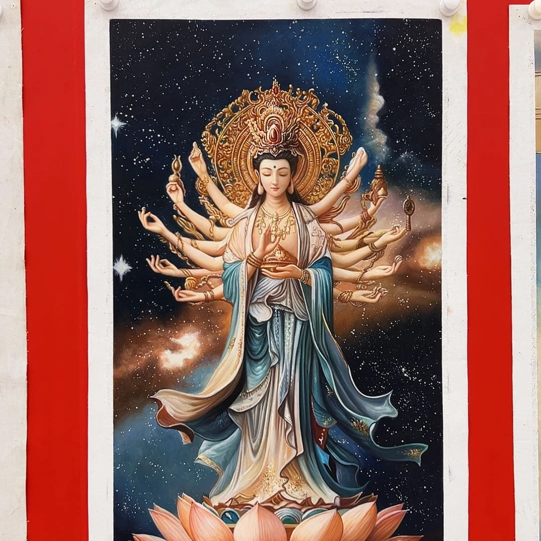 国画二郎展览原作