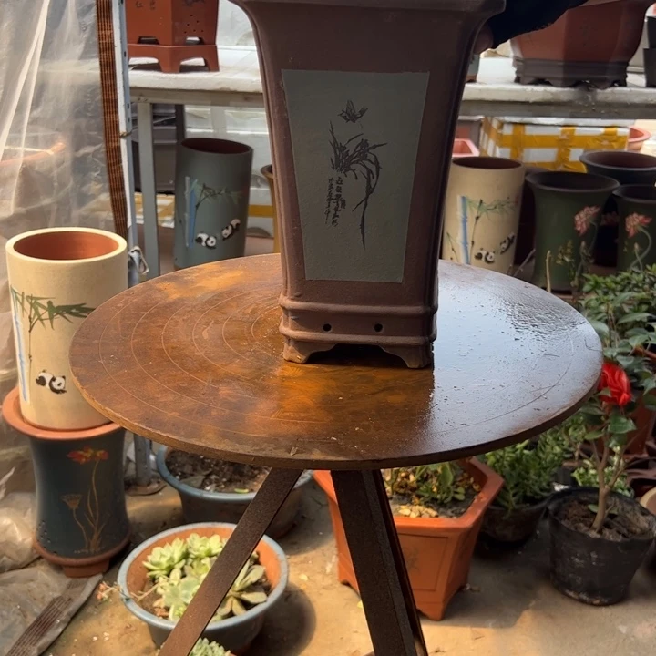 19绿四方花盆花盆花盆