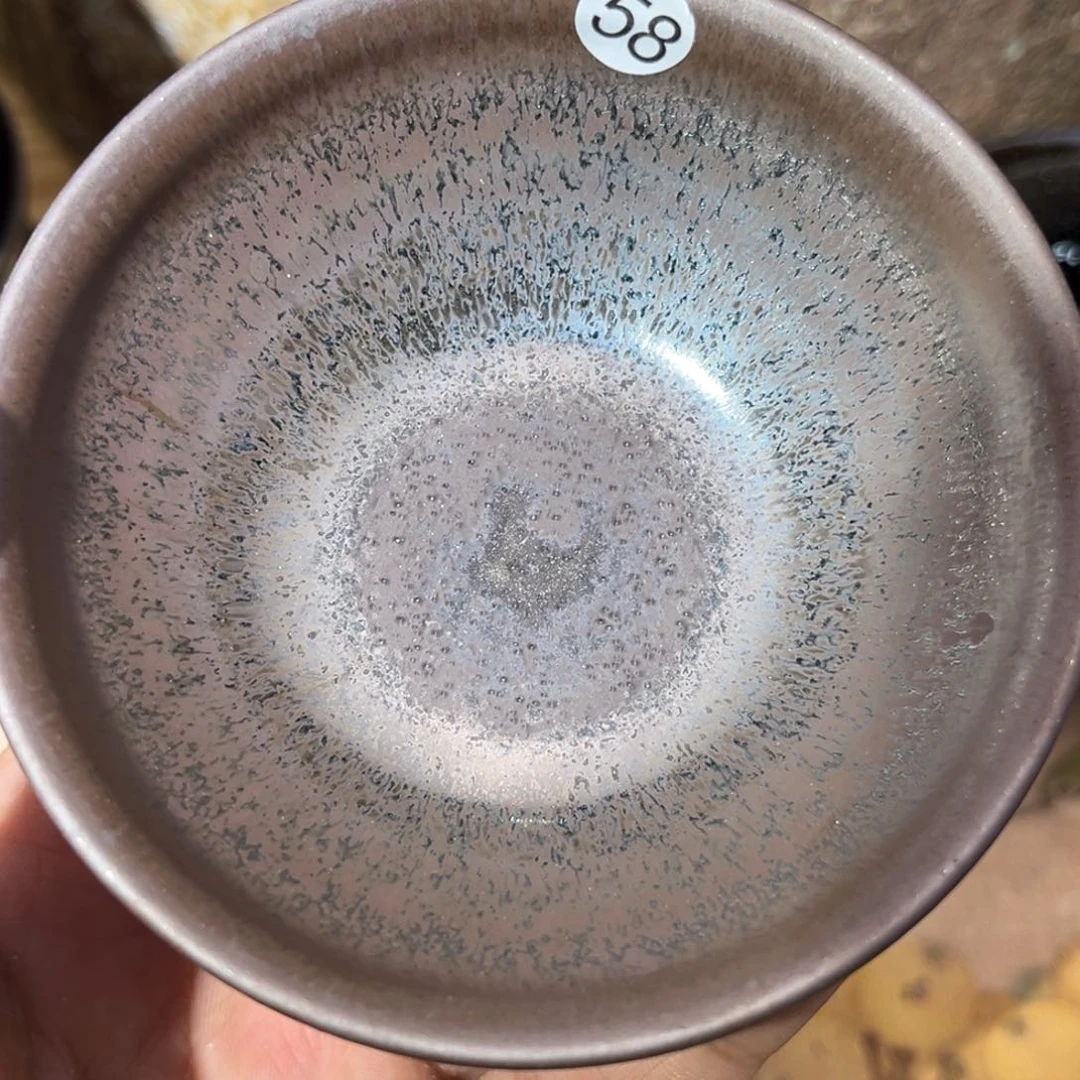 茶盏义兴龙窑坚持真柴烧微瑕