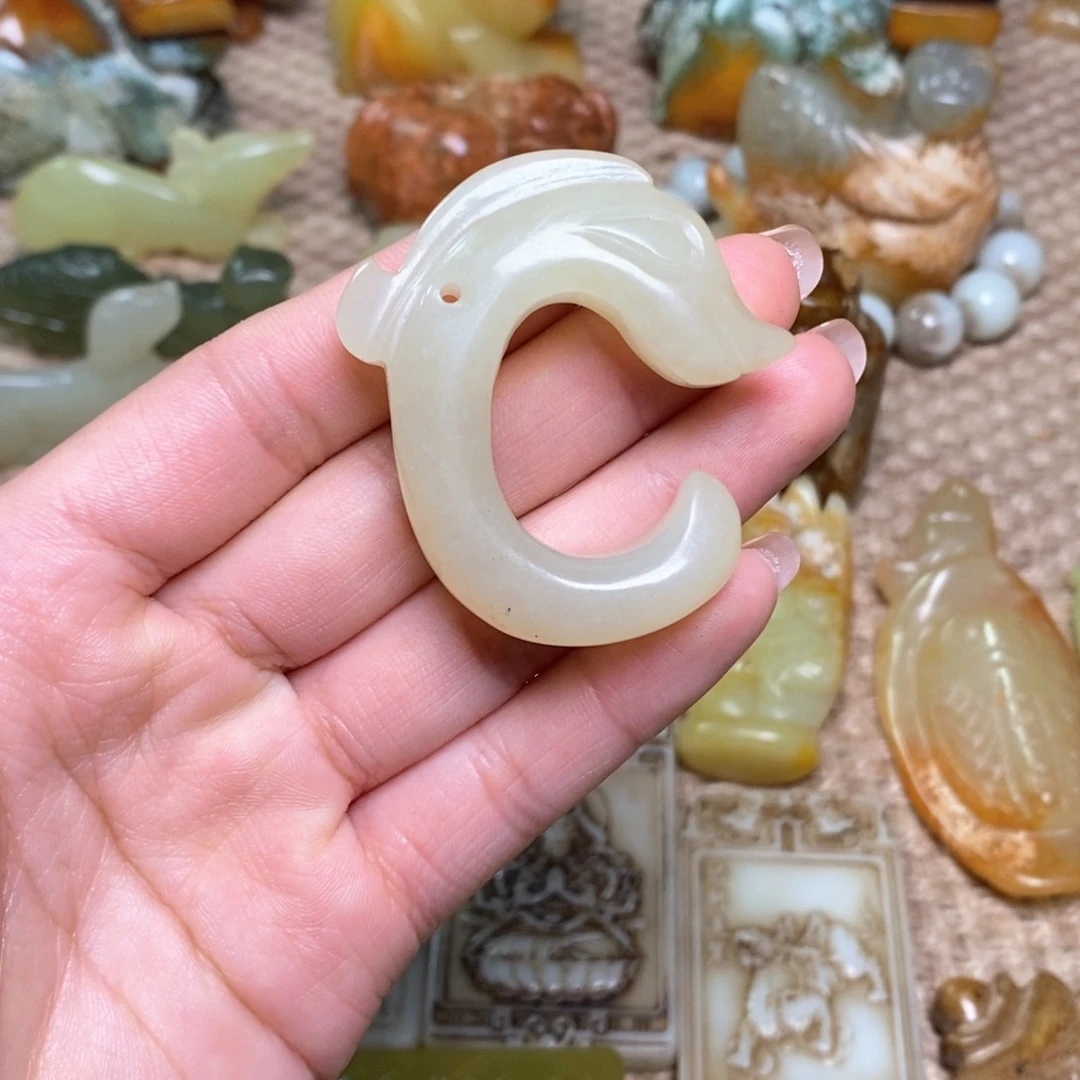 白玉菩提吊坠白玉菩提白玉菩提摆件