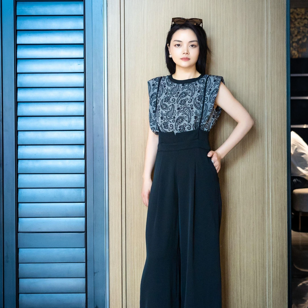 【精品】YANGSHANG 新款夏季显瘦气质套裤 L8T085