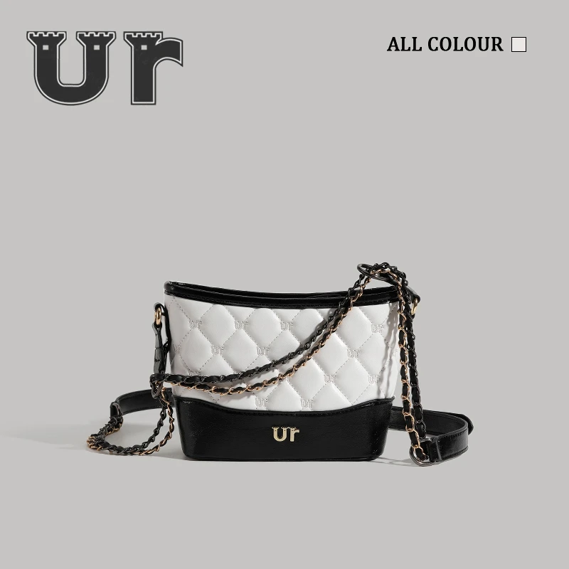 UR原创正品菱格链条流浪包包女2025新款高级感小众设计单肩斜跨包