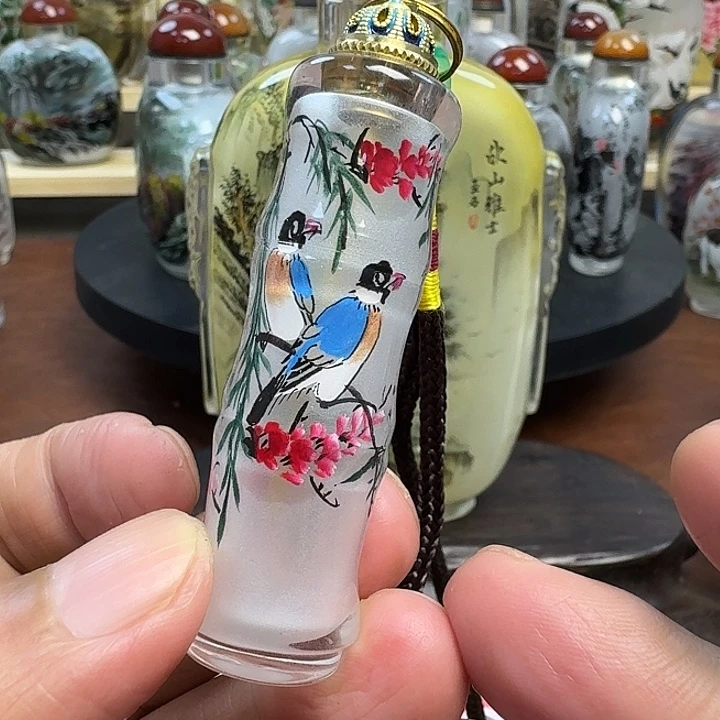 鼻烟壶内画手工绘制包邮