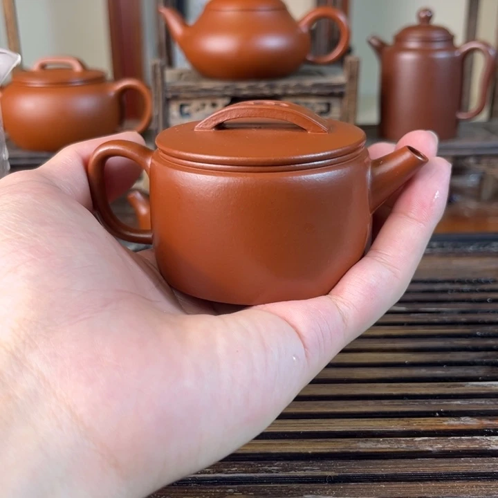 茶壶紫砂原矿紫砂手工制作