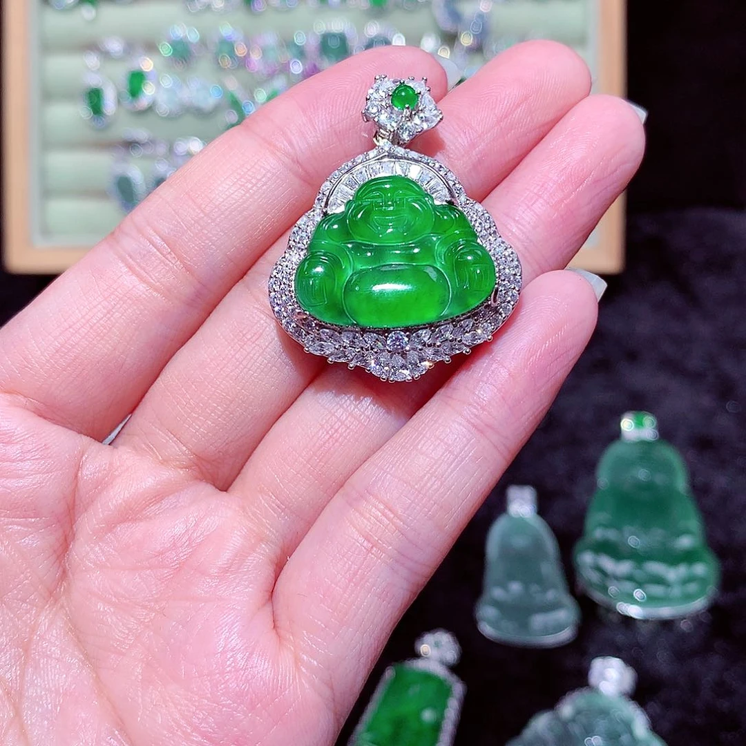 【闪购商品】翡翠吊坠(不含链)未镶嵌