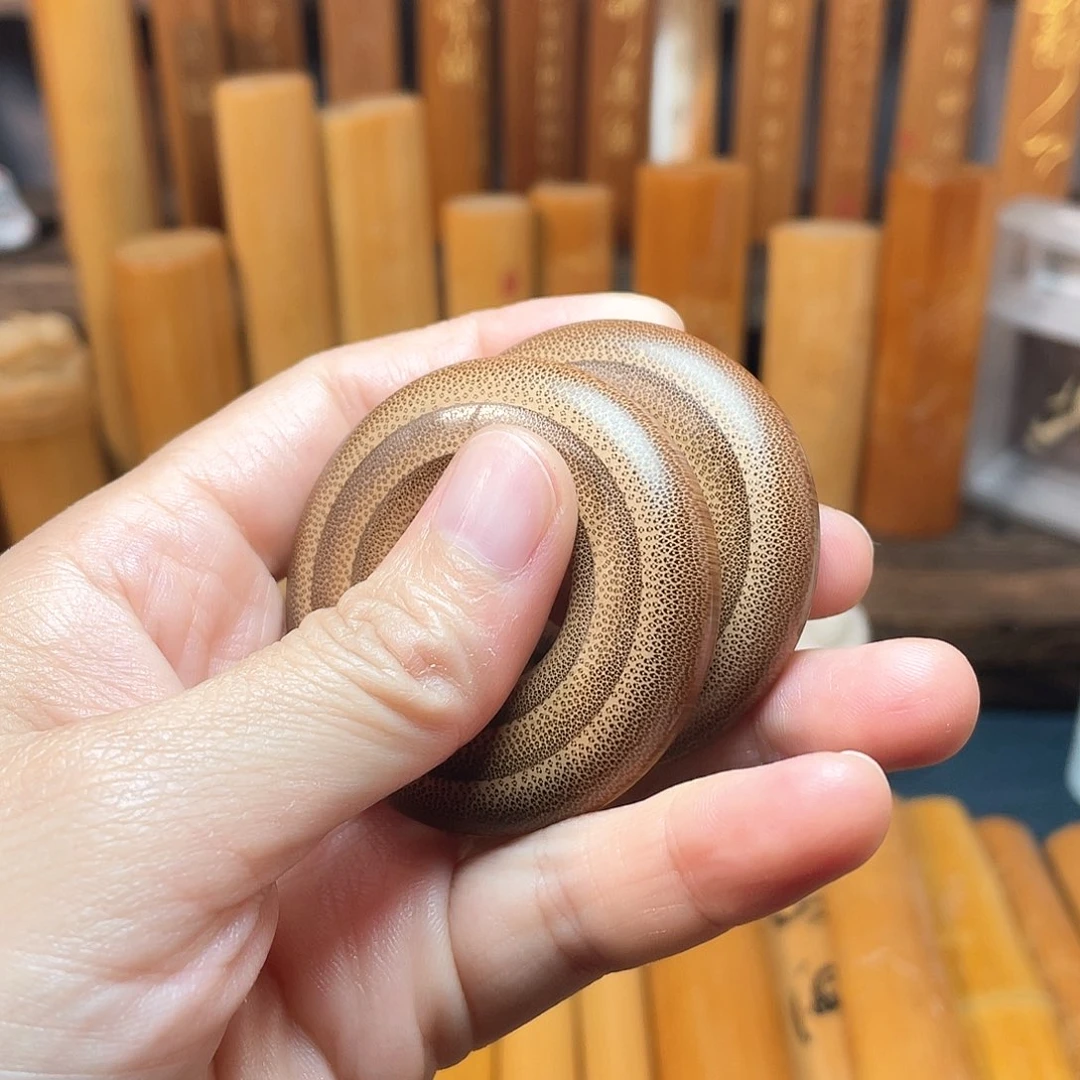 竹精工镶嵌平安扣