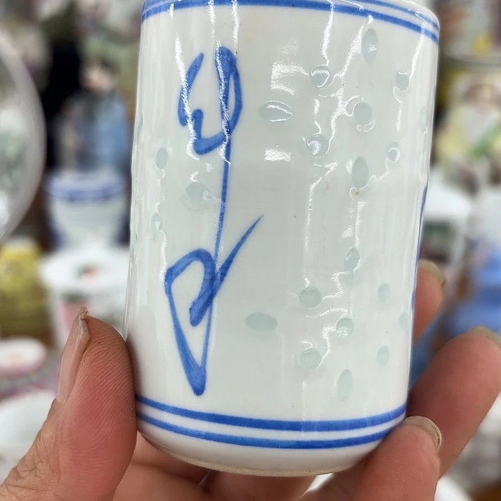 壶蜗*?景德镇陶瓷直筒杯