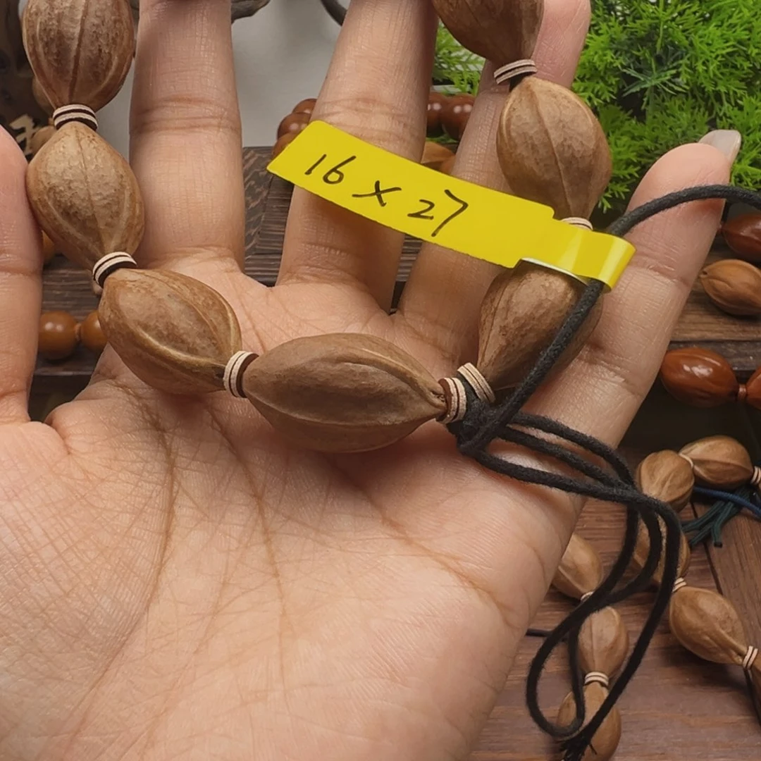 橄榄核手串八***风16.27.梅林铁核
