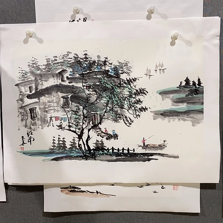 国画手写手绘作品212