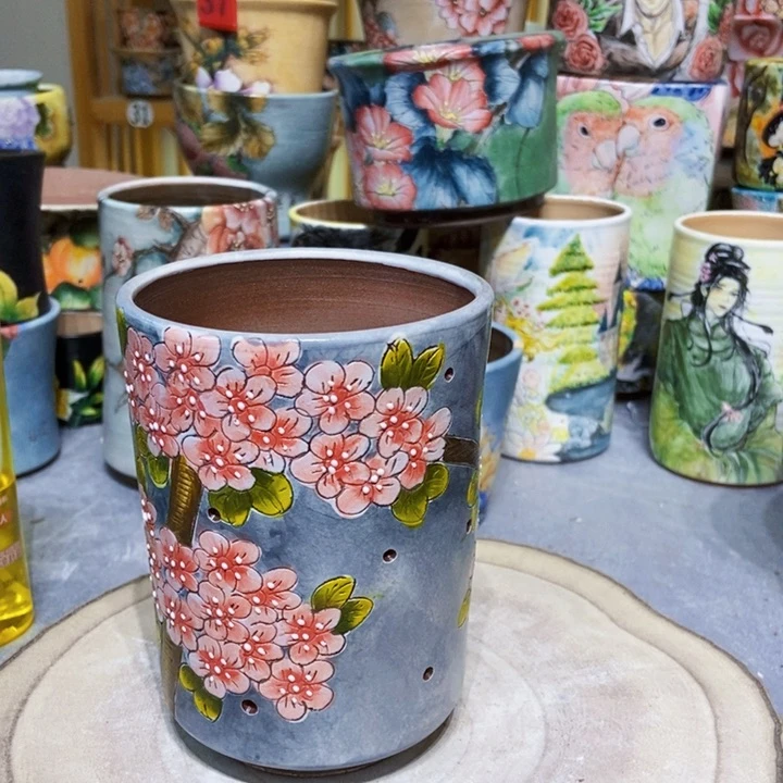 景德镇艺术手绘作品