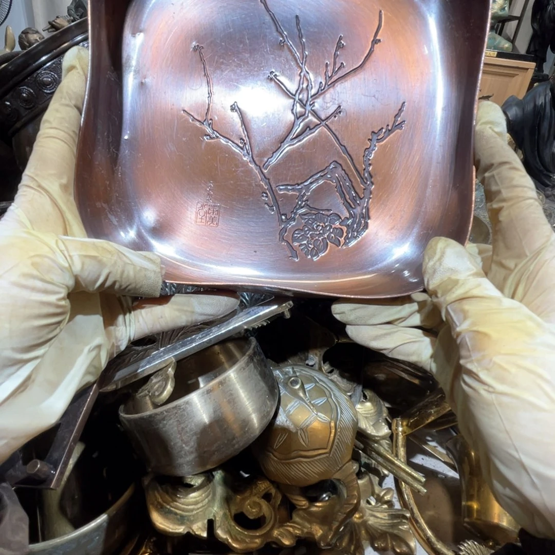 大阪回流 铜器摆件