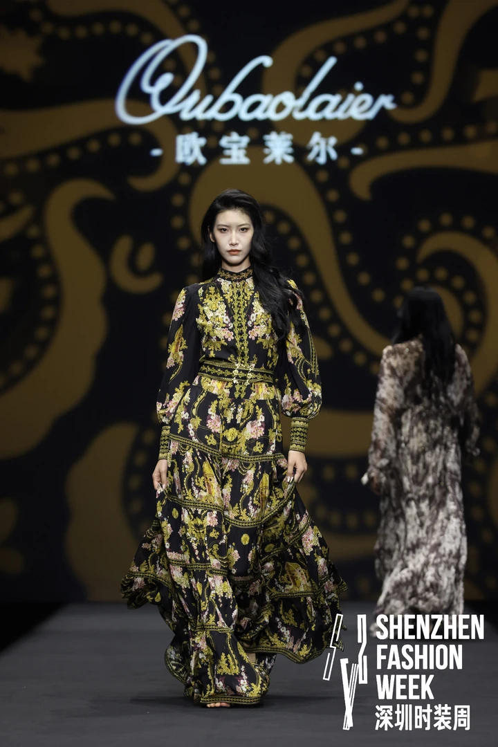 【巴洛克古堡】新款气质时尚轻奢女装连衣裙305-25199