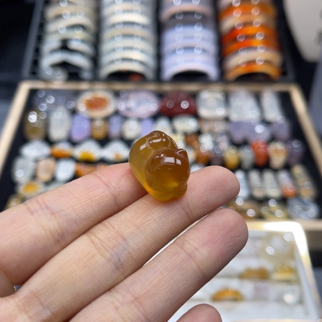 玛瑙/玉髓未镶嵌颈饰