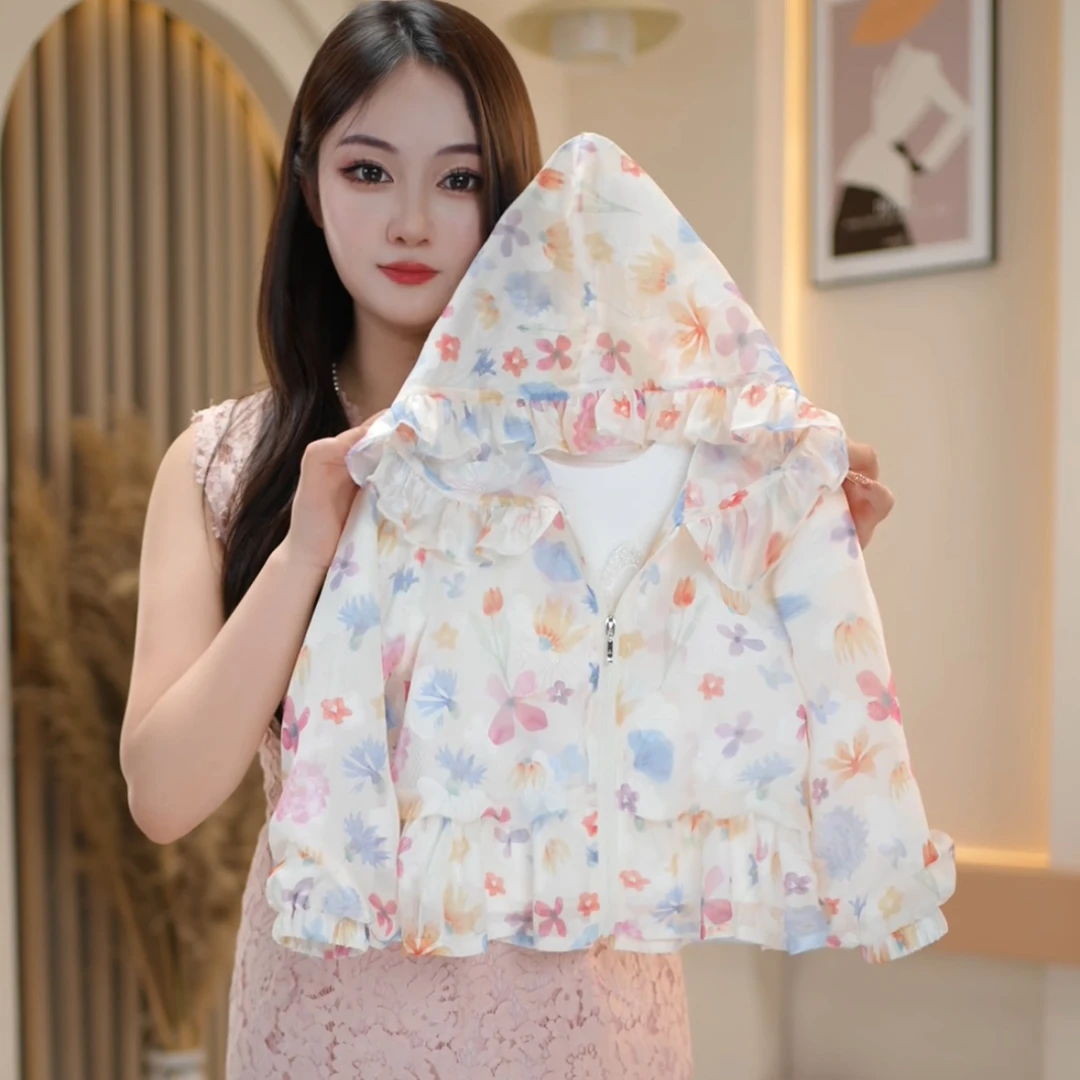 【防晒服】佳琪妈2025夏季超薄冰感防晒外套-7038#