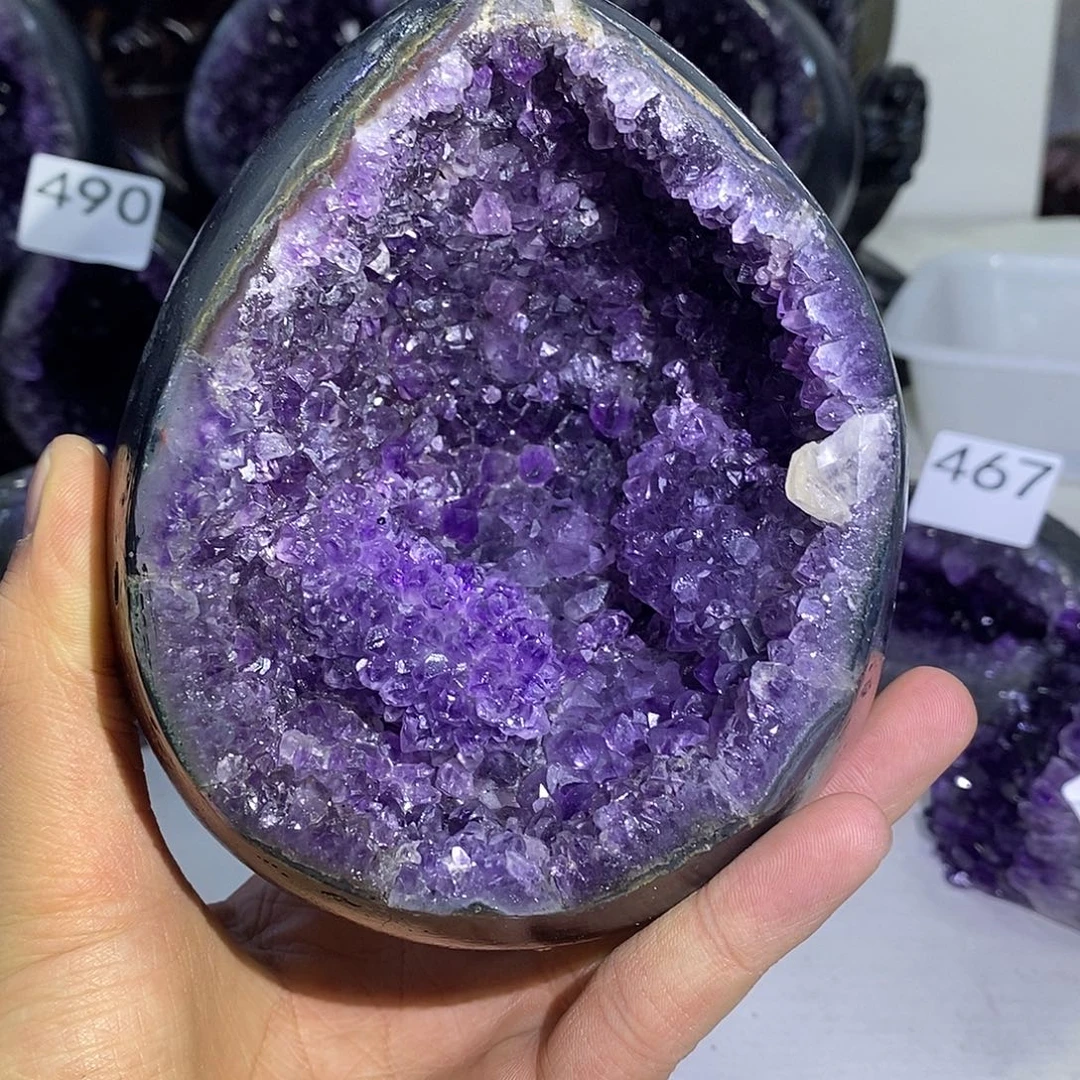 珠宝半成品未镶嵌紫晶501