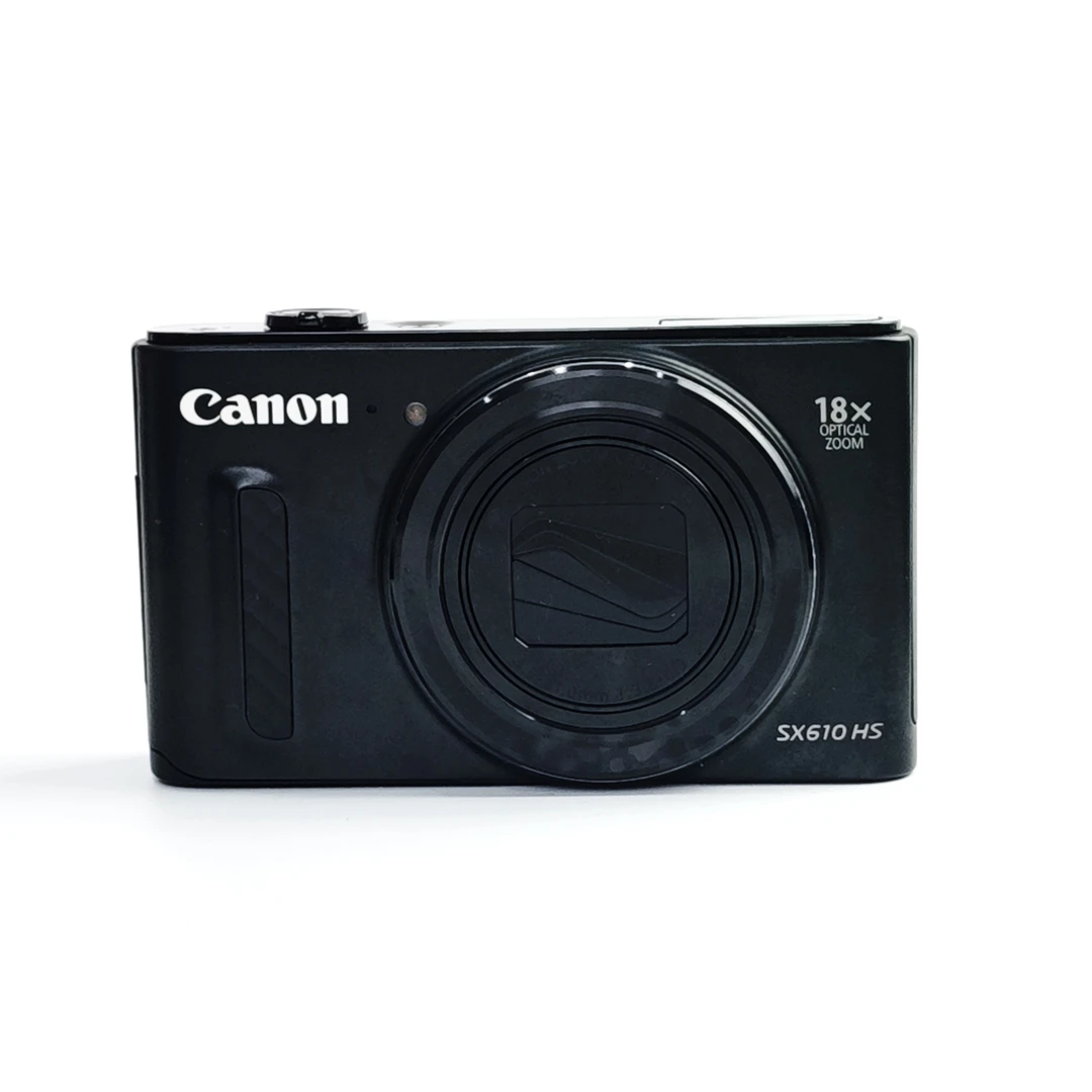 95新 Canon/佳能 sx610黑色高清可实况两千万像素72倍可拍景wifi