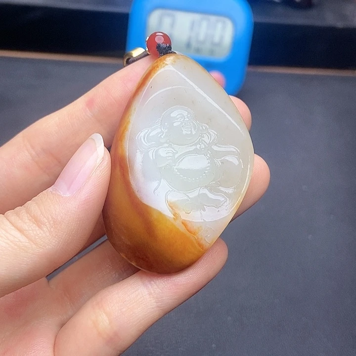 和田玉挂件未镶嵌用****7N