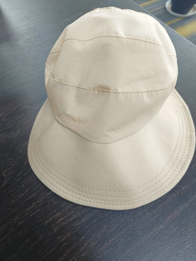 白色空顶帽休闲风纯色夏季百搭空顶大檐韩版中性太阳帽帽子