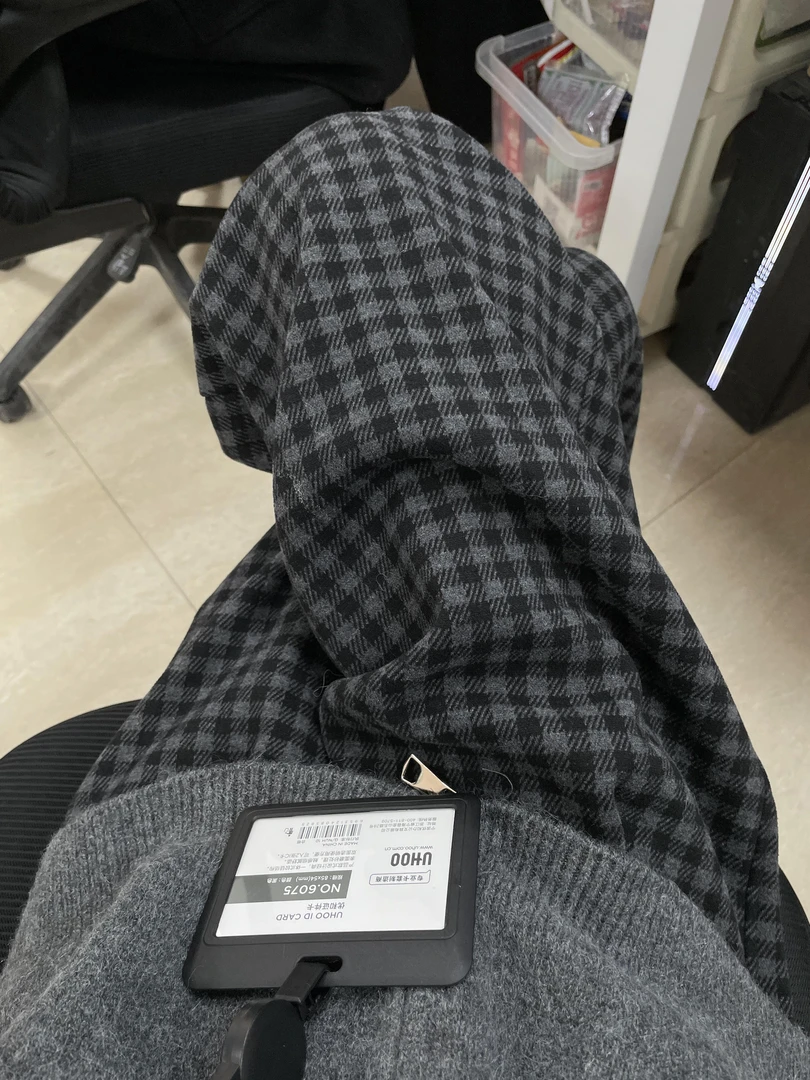 黑灰色加绒复古格子休闲裤女秋冬新款高腰宽松显瘦百搭直筒阔腿裤