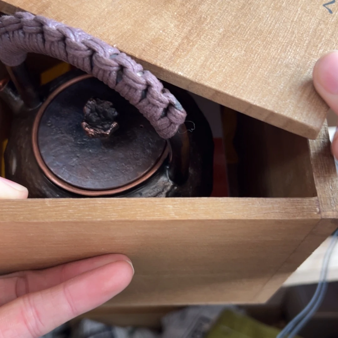 紫砂茶叶盒现代工艺美术瓷器