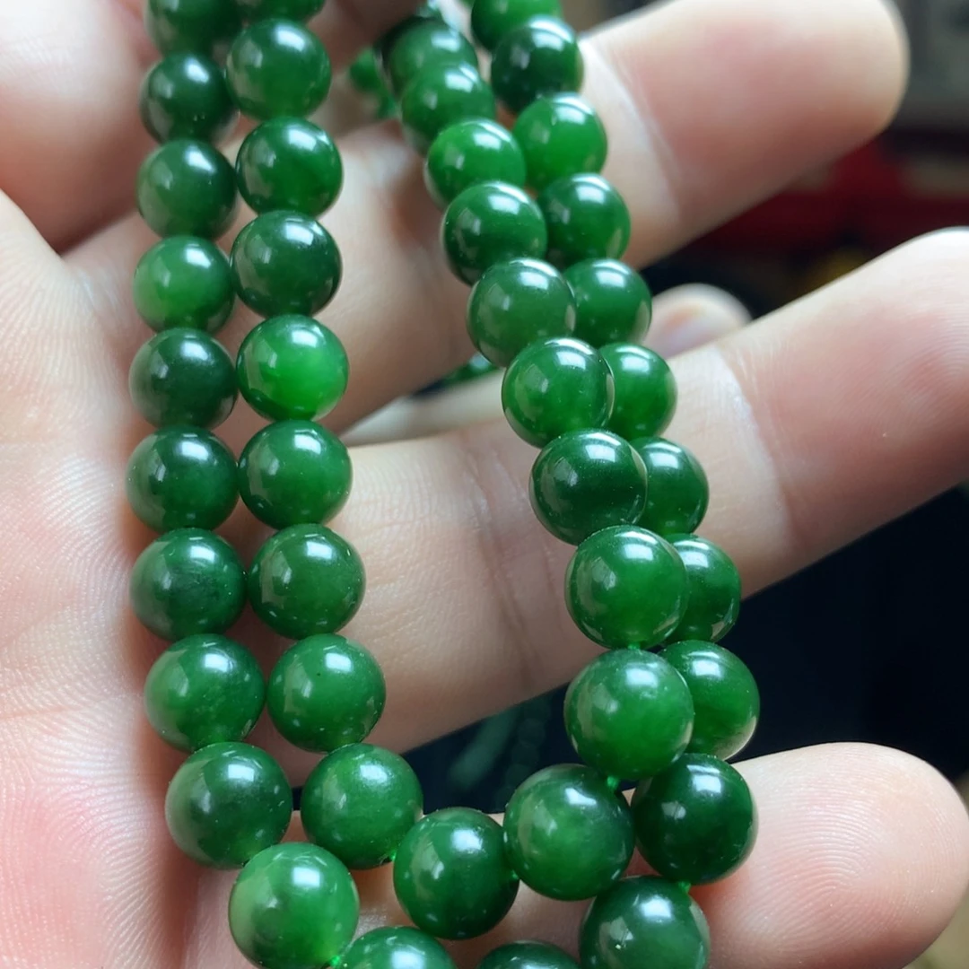 【闪购商品】颈饰未镶嵌和田玉（碧玉）