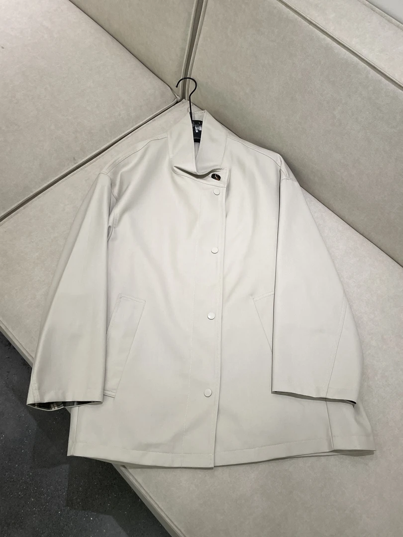 CK9304 不褪色风衣常规款简约休闲立领长袖秋季