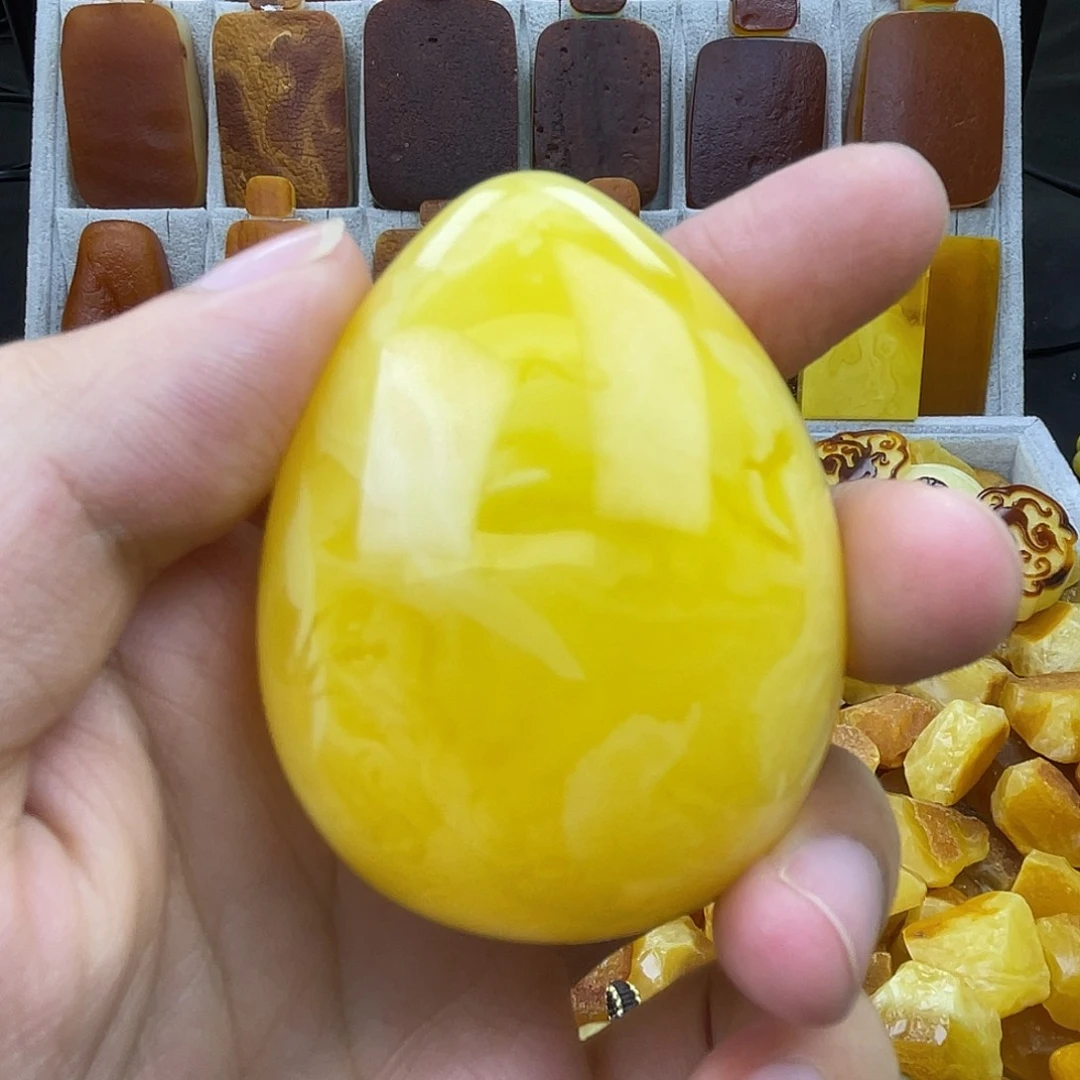 定制蜜蜡未镶嵌天然蜜蜡