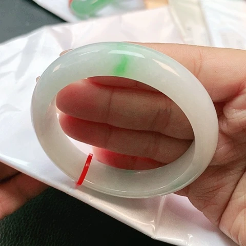 未镶嵌手镯翡翠0350