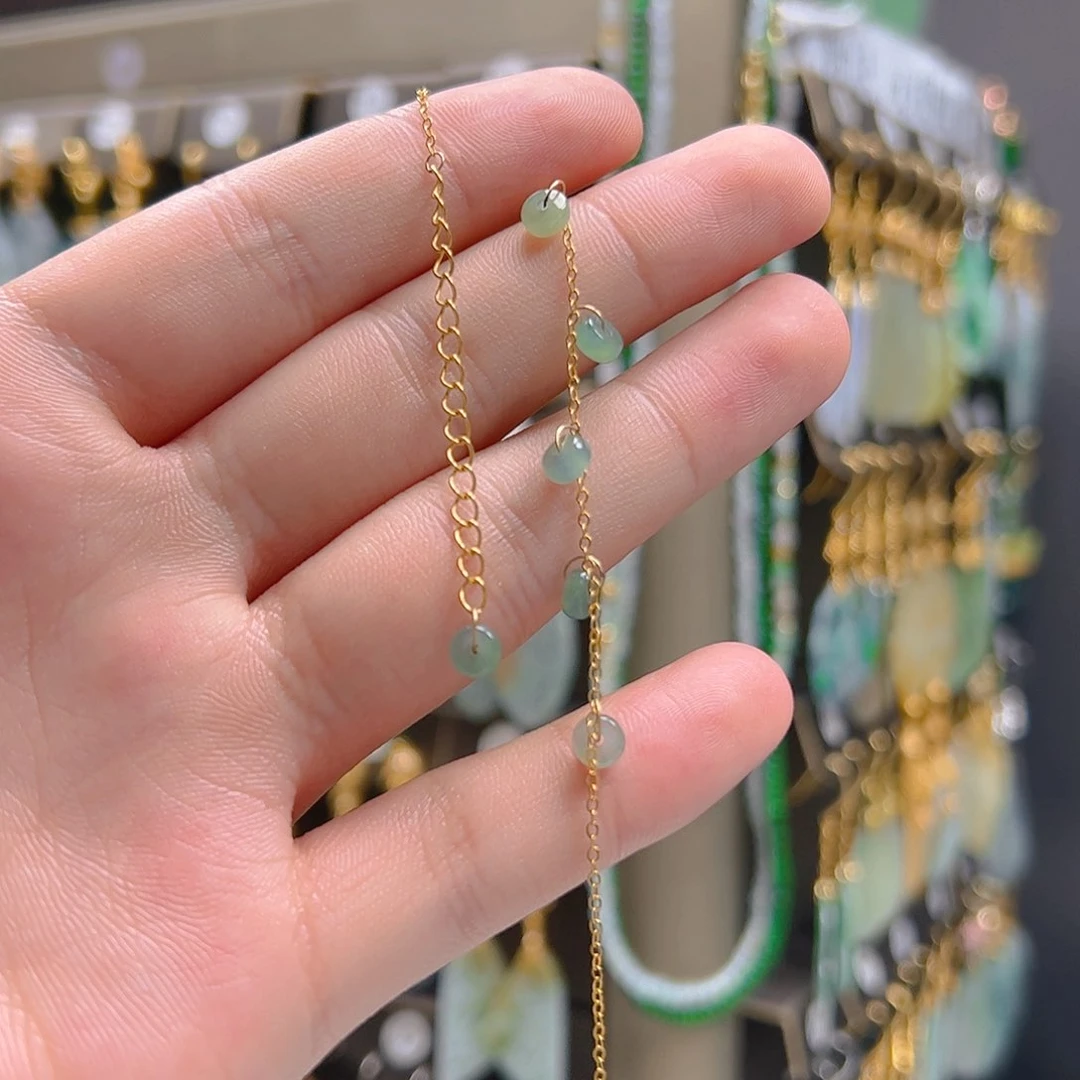 未镶嵌翡翠耳饰翡翠