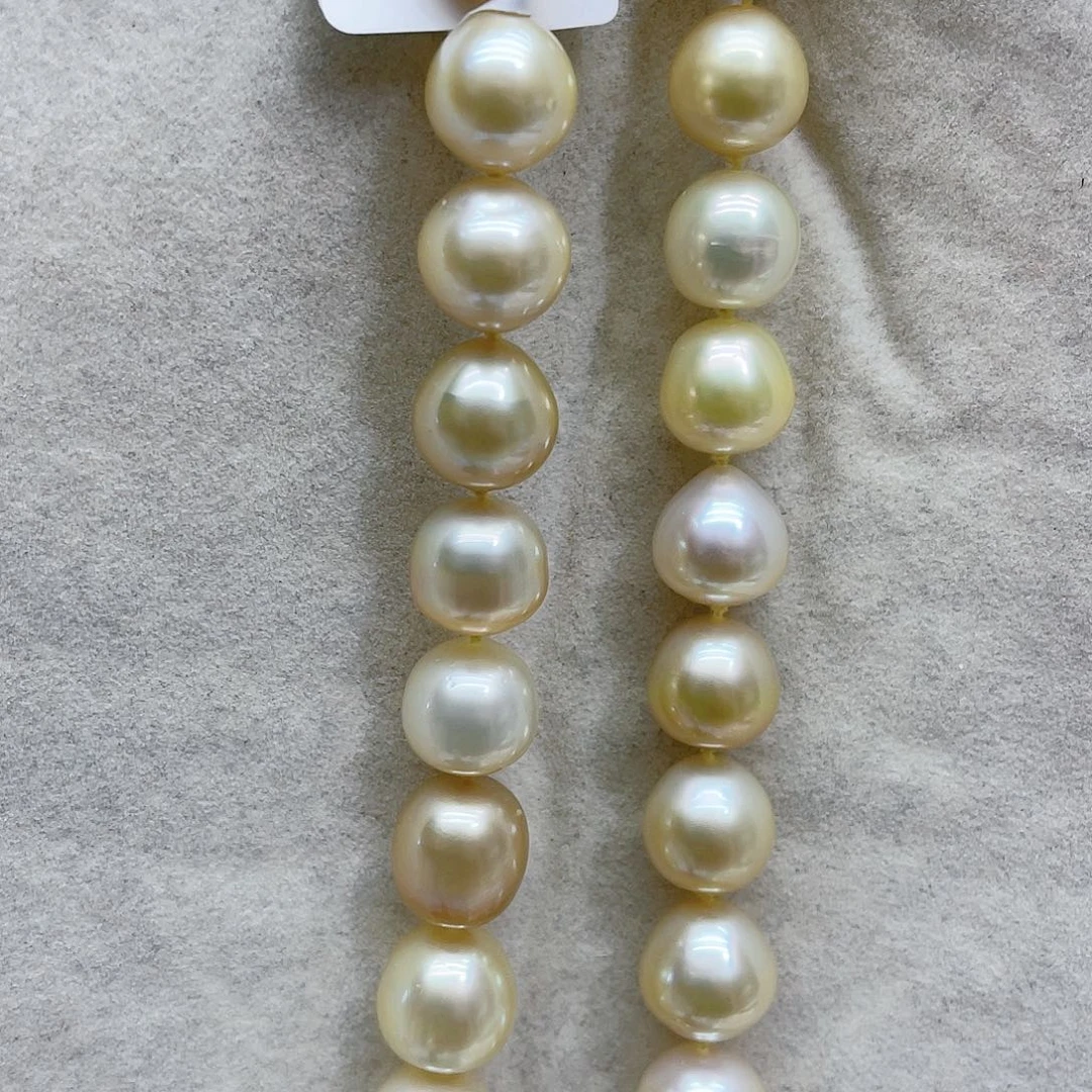 海水珍珠颈饰银S925镶嵌