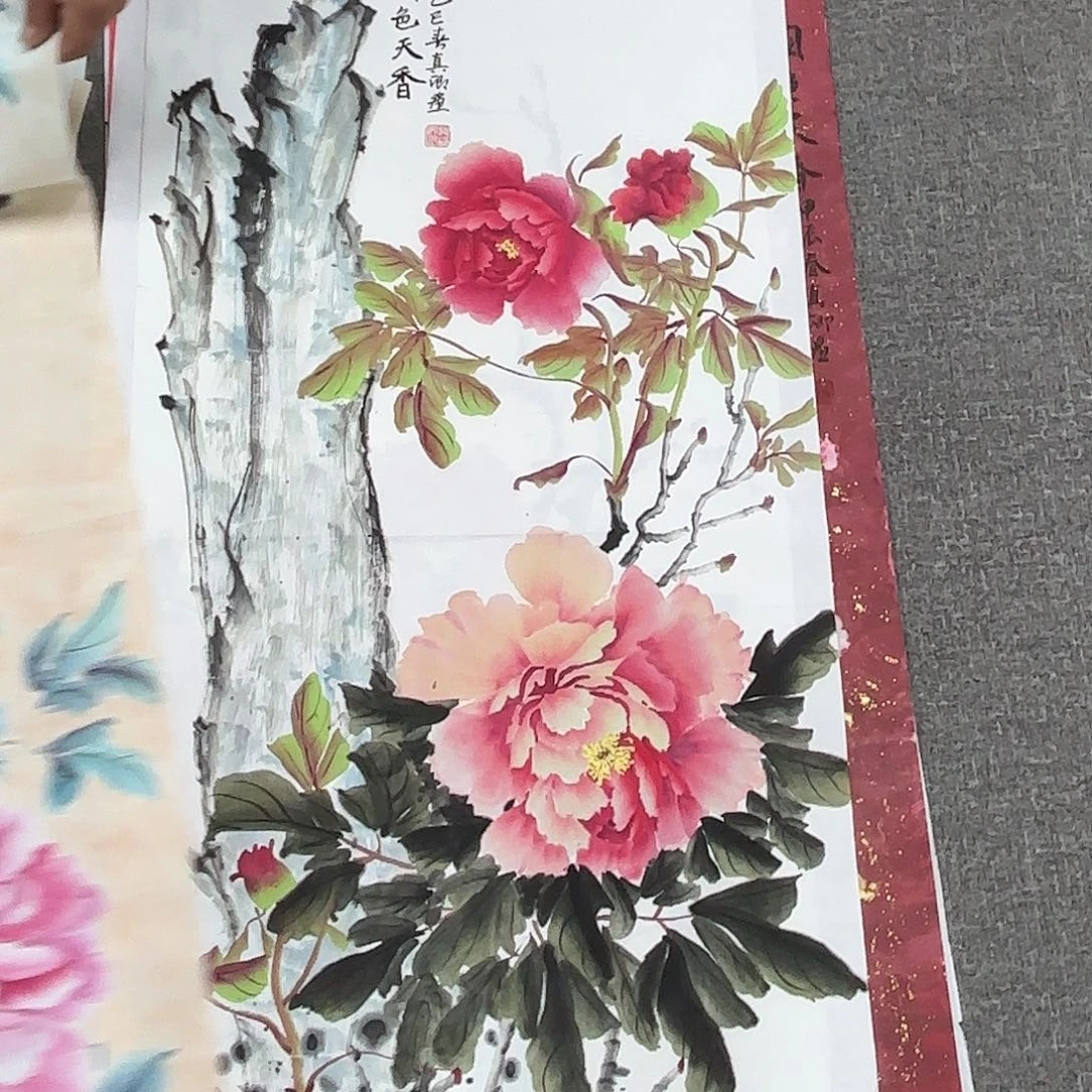 国画国画作品多次入选国内外