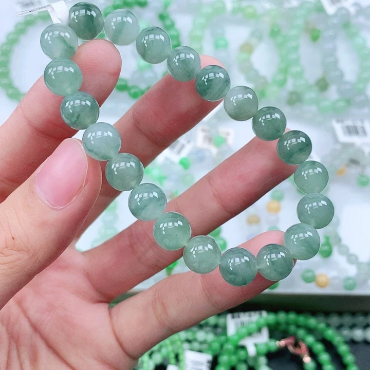 未镶嵌手链翡翠翡翠